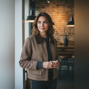 Womens Vintage Harve Benard Size 14 100% Wool Coat